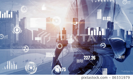 Future building construction and inventive engineering project 86331979