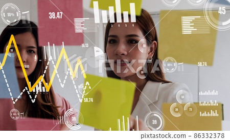 Conceptual vision of business people in the corporate staff meeting 86332378