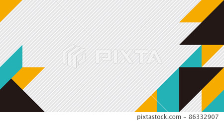 Pop background material with a sense of rhythm that makes you feel the movement 86332907