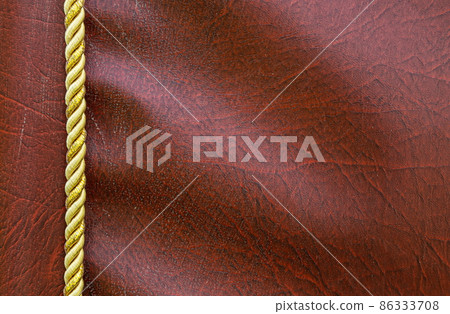 Background of decorative cord - closeup string texture Background of decorative cord - closeup string texture 86333708