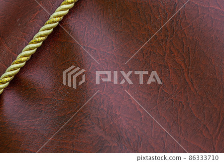 Background of decorative cord - closeup string texture Background of decorative cord - closeup string texture 86333710