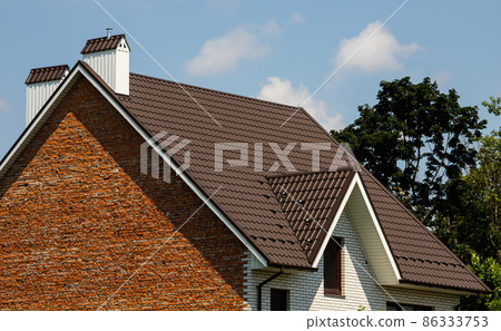 Roof of the house, roofing materials, construction Roof of the house, roofing materials, construction 86333753