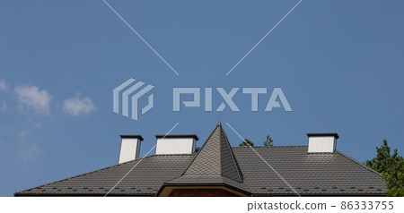 Roof of the house, roofing materials, construction Roof of the house, roofing materials, construction 86333755