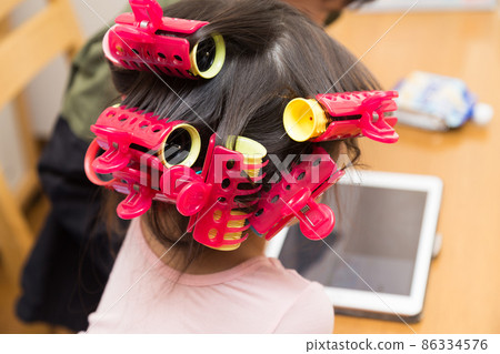 Girl hair set Girl hair set 86334576