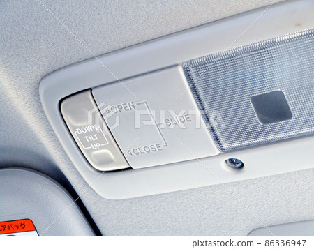 Electric sunroof open / close switch 86336947