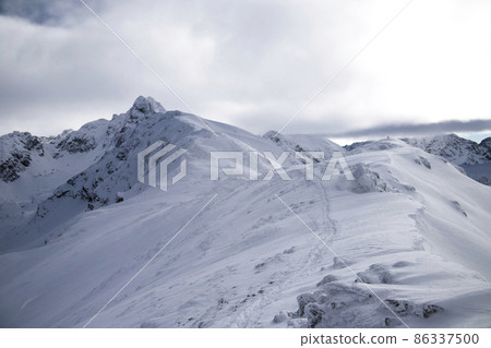 High Tatra Mountains in Poland winter landscape 86337500