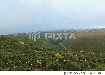 The most western point of Europe. Cape Roca, Portugal. 86340389