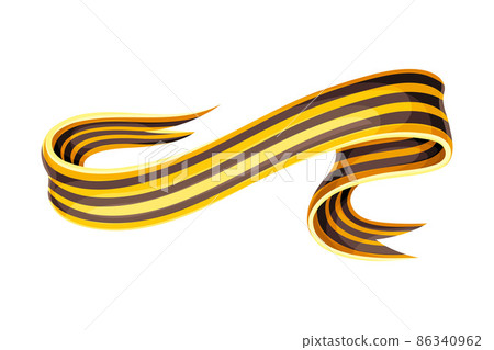 St. George Ribbon. May 9 Russian holiday victory sign vector illustration St. George Ribbon. May 9 Russian holiday victory sign vector illustration 86340962