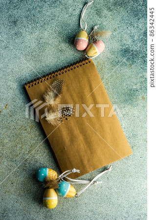 Easter holiday card concept 86342445