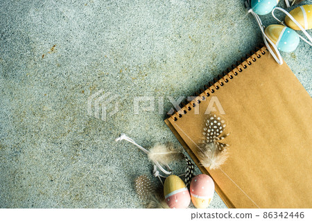 Easter holiday card concept Easter holiday card concept 86342446