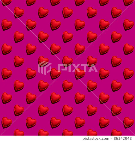 Seamless pattern of hearts for Valentine's day Seamless pattern of hearts for Valentine's day 86342948