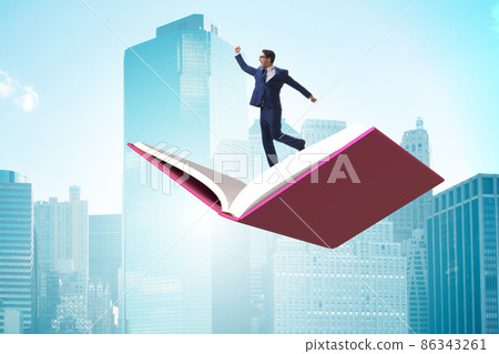 Concept of businessman and importance of education 86343261