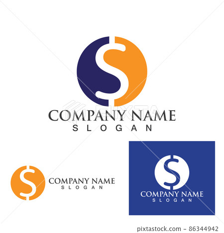 Money dollar icon Template vector illustration 86344942