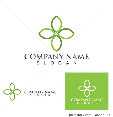 Go green leaf ecology nature element vector Go green leaf ecology nature element vector 86344964