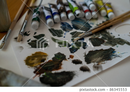 Oil painting supplies Oil painting supplies 86345553