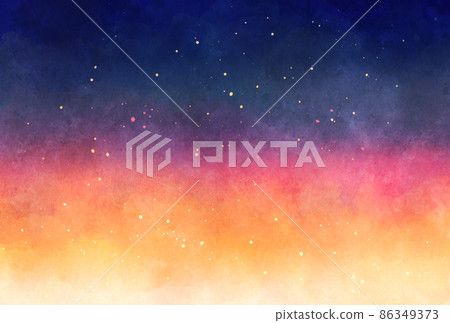 背景材質_水彩紋理_橙色 背景材質_水彩紋理_橙色 86349373