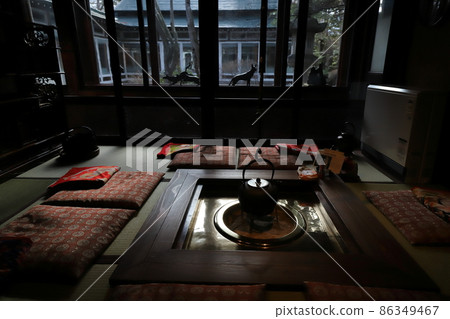 Hokkaido Kuriyama Kobayashi Sake Brewery Kobayashi Family Residence Japanese-style hearth Hokkaido Kuriyama Kobayashi Sake Brewery Kobayashi Family Residence Japanese-style hearth 86349467