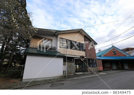 Hokkaido Kuriyama Kobayashi Sake Brewery Showa Retro Office Building Hokkaido Kuriyama Kobayashi Sake Brewery Showa Retro Office Building 86349475