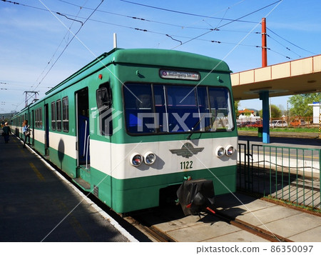 [Hungary] Trains at Szentendre Station 86350097