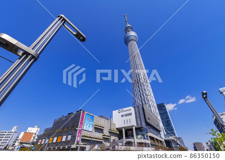 東京天空樹和東京Solamachi風景 86350150
