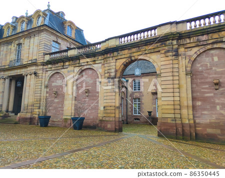 Rohan palace in Strasbourg, France Rohan palace in Strasbourg, France 86350445