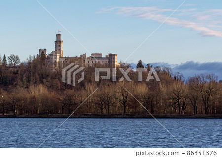 Castle Hluboka nad Vltavou, Czech republic, Europe. Castle Hluboka nad Vltavou, Czech republic, Europe. 86351376
