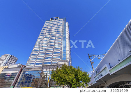 JR“錦系町”站北口入口和Arca東館 JR“錦系町”站北口入口和Arca東館 86351499