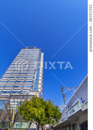 JR“錦系町”站北口入口和Arca東館 JR“錦系町”站北口入口和Arca東館 86351501