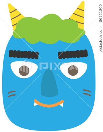 節分插圖青鬼 節分插圖青鬼 86351800