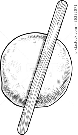 Homebaked bread sourdough rye bread line art clipart png Homebaked bread sourdough rye bread line art clipart png 86352071