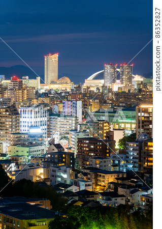 《福岡縣》福岡市夜景(南公園拍攝) 《福岡縣》福岡市夜景(南公園拍攝) 86352827