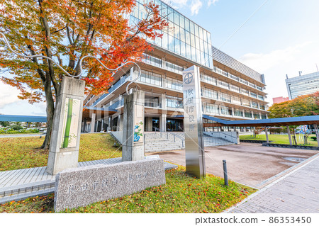 秋田縣秋田市秋田市政府晴好天氣 秋田縣秋田市秋田市政府晴好天氣 86353450