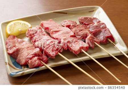 Cow skewers 86354540