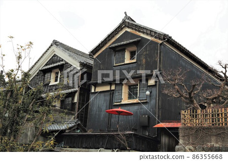 冬季城下町步行63（岐阜市：織田信長家） 86355668