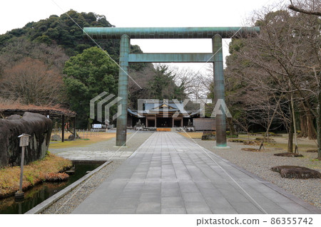 Winter castle town walk ・ 12 (Gifu City: Oda Nobunaga's residence) Winter castle town walk ・ 12 (Gifu City: Oda Nobunaga's residence) 86355742