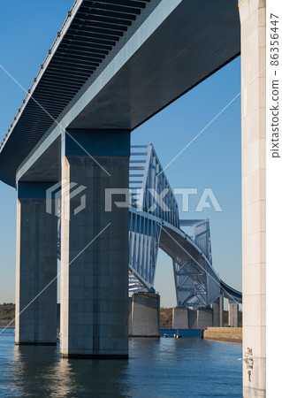 [Early morning Tokyo Gate Bridge] 86356447