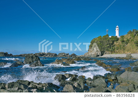[Shiomisaki Lighthouse] Shiomisaki, Kushimoto-cho, Higashimuro-gun, Wakayama Prefecture 86356828