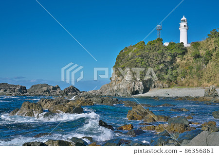 [Shiomisaki Lighthouse] Shiomisaki, Kushimoto-cho, Higashimuro-gun, Wakayama Prefecture 86356861