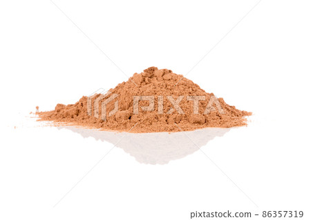 cocoa powder isolated cocoa powder isolated 86357319