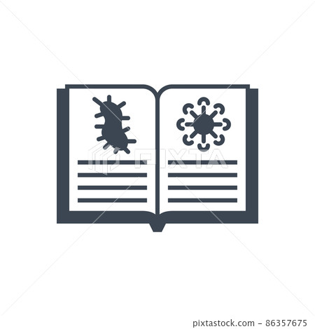 Knowledge of virology related vector glyph icon Knowledge of virology related vector glyph icon 86357675