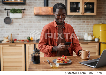 Man at Breakfast Man at Breakfast 86357783