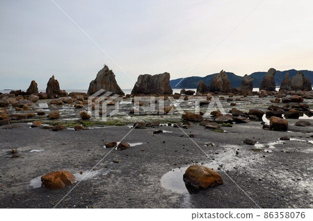 和歌山縣橋鬼岩風景 和歌山縣橋鬼岩風景 86358076