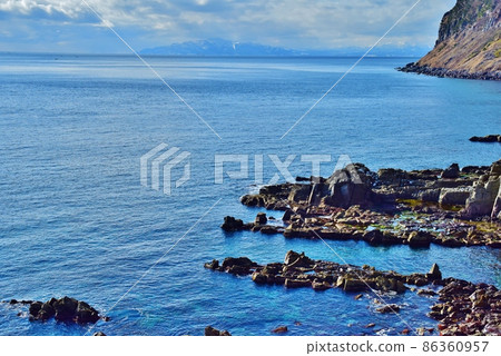 立町岬眺望津輕海峽 立町岬眺望津輕海峽 86360957