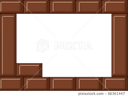 Chocolate frame Chocolate frame 86361447