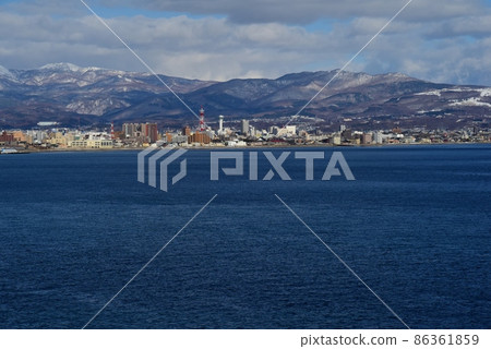 View of Hakodate city from Cape Tachimachi View of Hakodate city from Cape Tachimachi 86361859