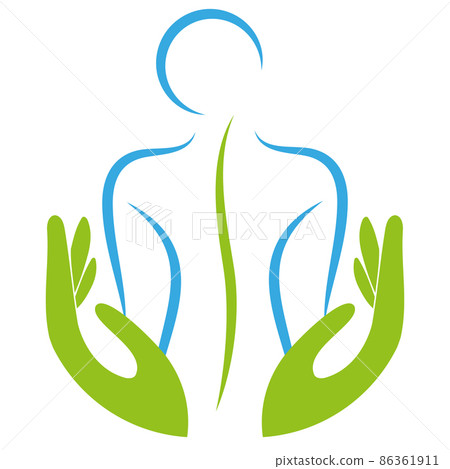 Orthopedics, Physiotherapy, Spine, Massage, Logo  86361911