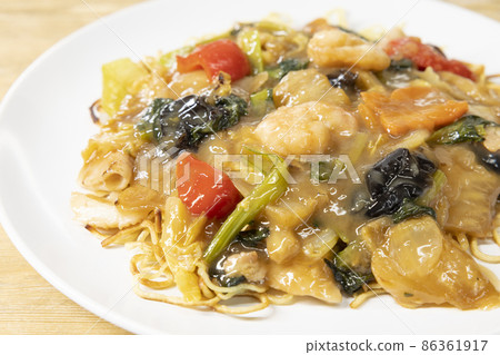 Delicious Gomoku Ankake Yakisoba Delicious Gomoku Ankake Yakisoba 86361917