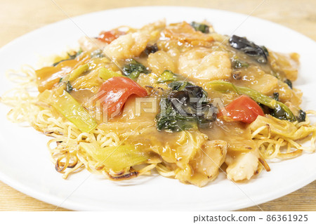Delicious Gomoku Ankake Yakisoba Delicious Gomoku Ankake Yakisoba 86361925