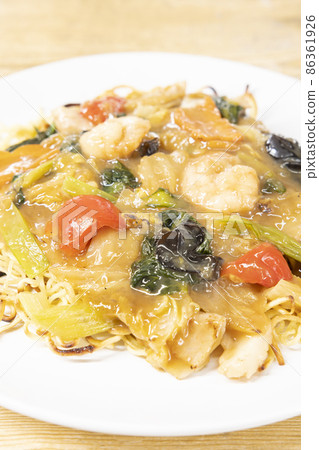 Delicious Gomoku Ankake Yakisoba Delicious Gomoku Ankake Yakisoba 86361926
