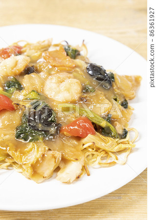 Delicious Gomoku Ankake Yakisoba Delicious Gomoku Ankake Yakisoba 86361927